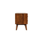 Nordic Chestnut Entertainment Unit TV Stand by Artisan Furniture - Price Crash Furniture