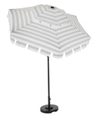 Novogratz Connie Outdoor Tilting Parasol Umbrella in Grey - Price Crash Furniture