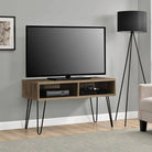 Owen Retro TV Stand In Walnut Wood by Dorel - Price Crash Furniture