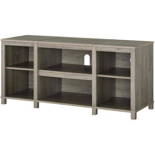 Parsons Wooden Small TV Stand in Rustic Oak by Dorel - Price Crash Furniture