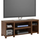 Parsons Wooden Small TV Stand in Walnut by Dorel - Price Crash Furniture