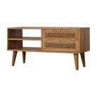 Rattan Media Unit TV Stand - Price Crash Furniture