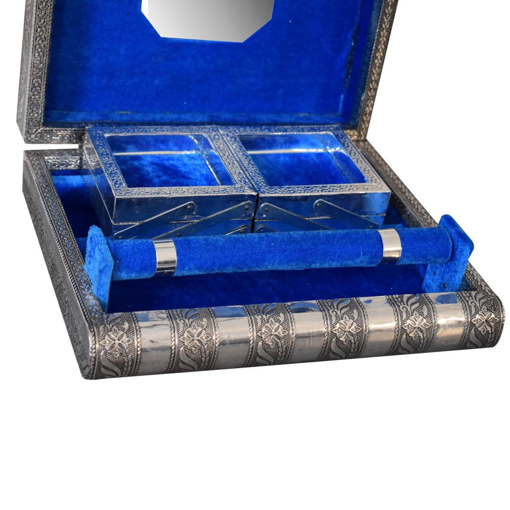 Royal Blue Single Jewellery Box by Artisan Furniture - Price Crash Furniture