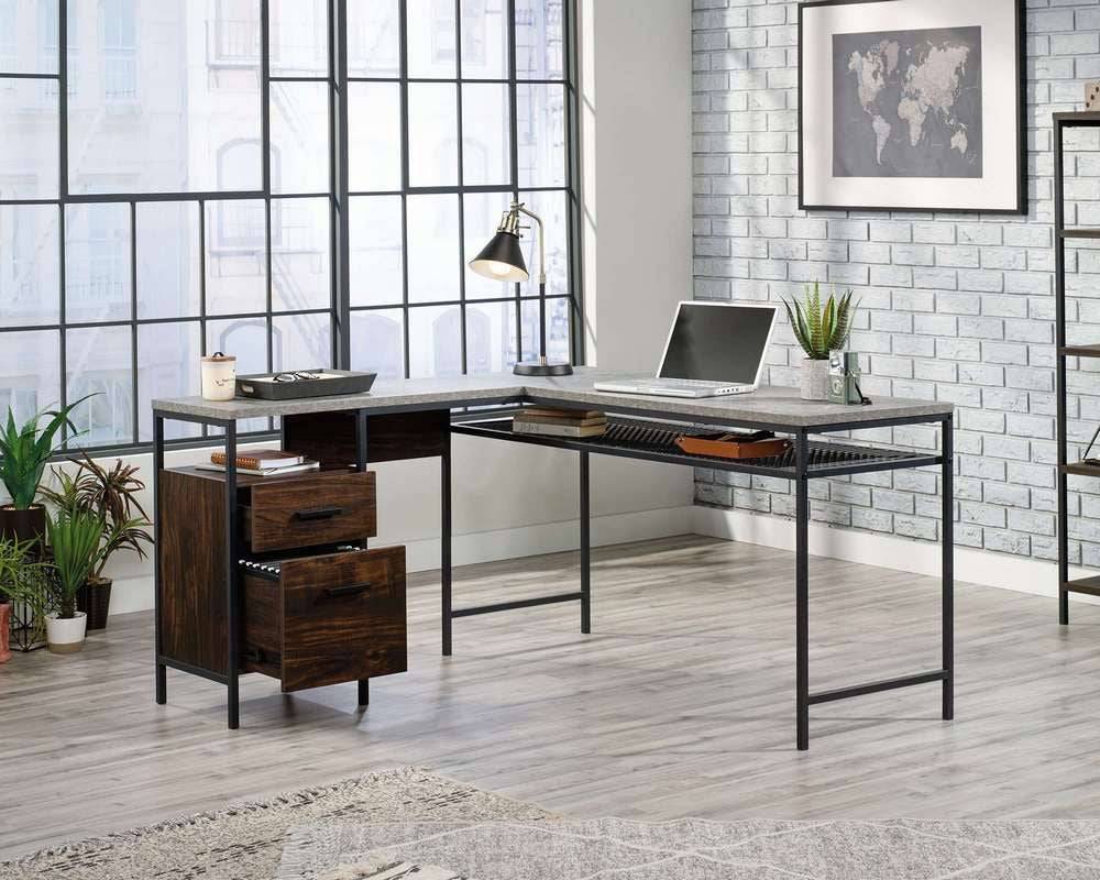 Teknik Market L-Shaped Desk - Price Crash Furniture