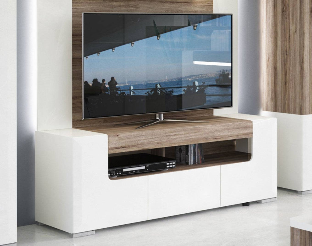 Toronto 140cm Wide TV Cabinet - Price Crash Furniture