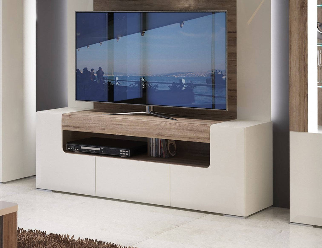 Toronto 140cm Wide TV Cabinet - Price Crash Furniture