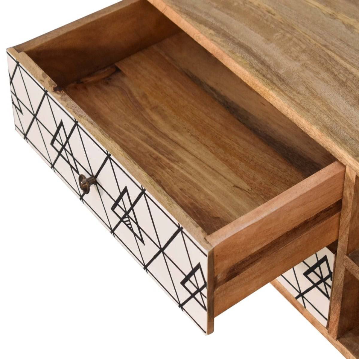 Triangle Printed Media Unit TV Stand - Price Crash Furniture