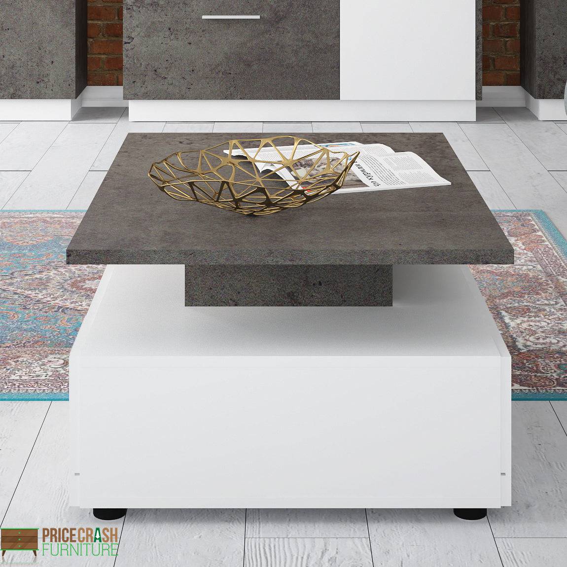 Zingaro 2 Drawer Coffee Table - Price Crash Furniture