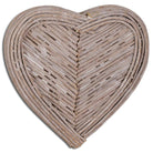 40cm Small Heart Wicker Wall Art - Price Crash Furniture