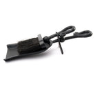 Black Crook Handled Hearth Tidy - Price Crash Furniture