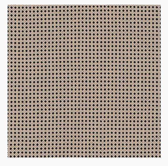 Cestino 3 Sliding Door Cabinet in Jackson Hickory Oak And Rattan Effect - Price Crash Furniture