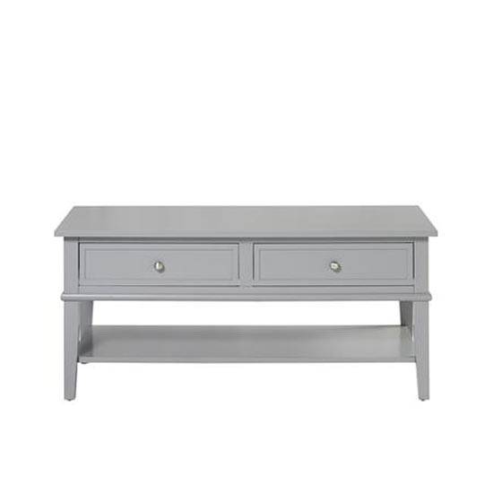 Franklin Wooden Coffee Table in Grey by Dorel - Price Crash Furniture