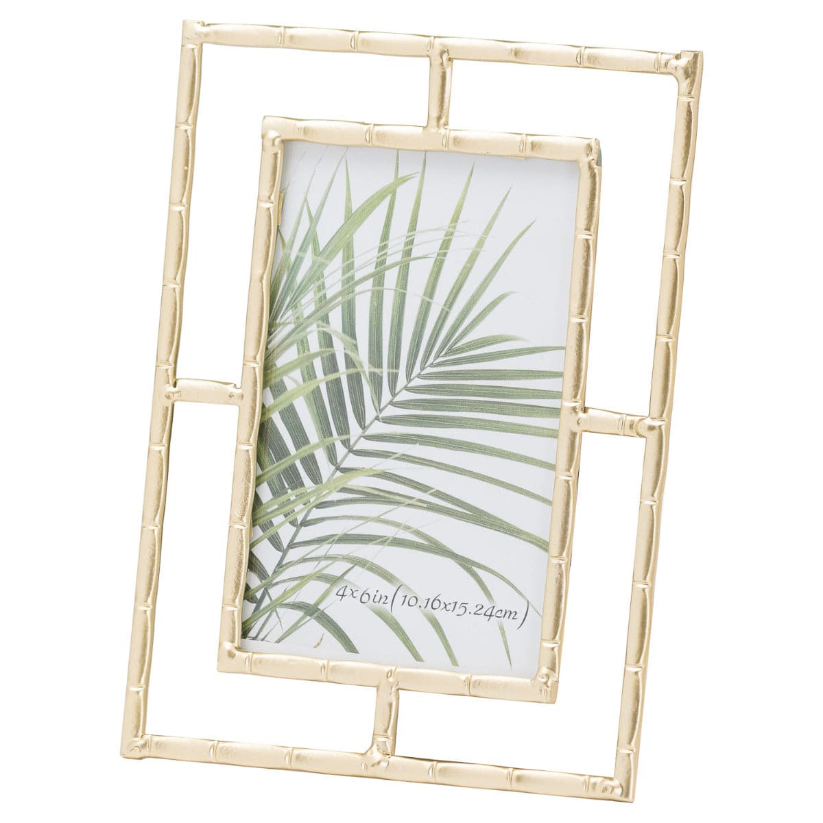 Gold Open Edge Photo Frame 6X4 - Price Crash Furniture