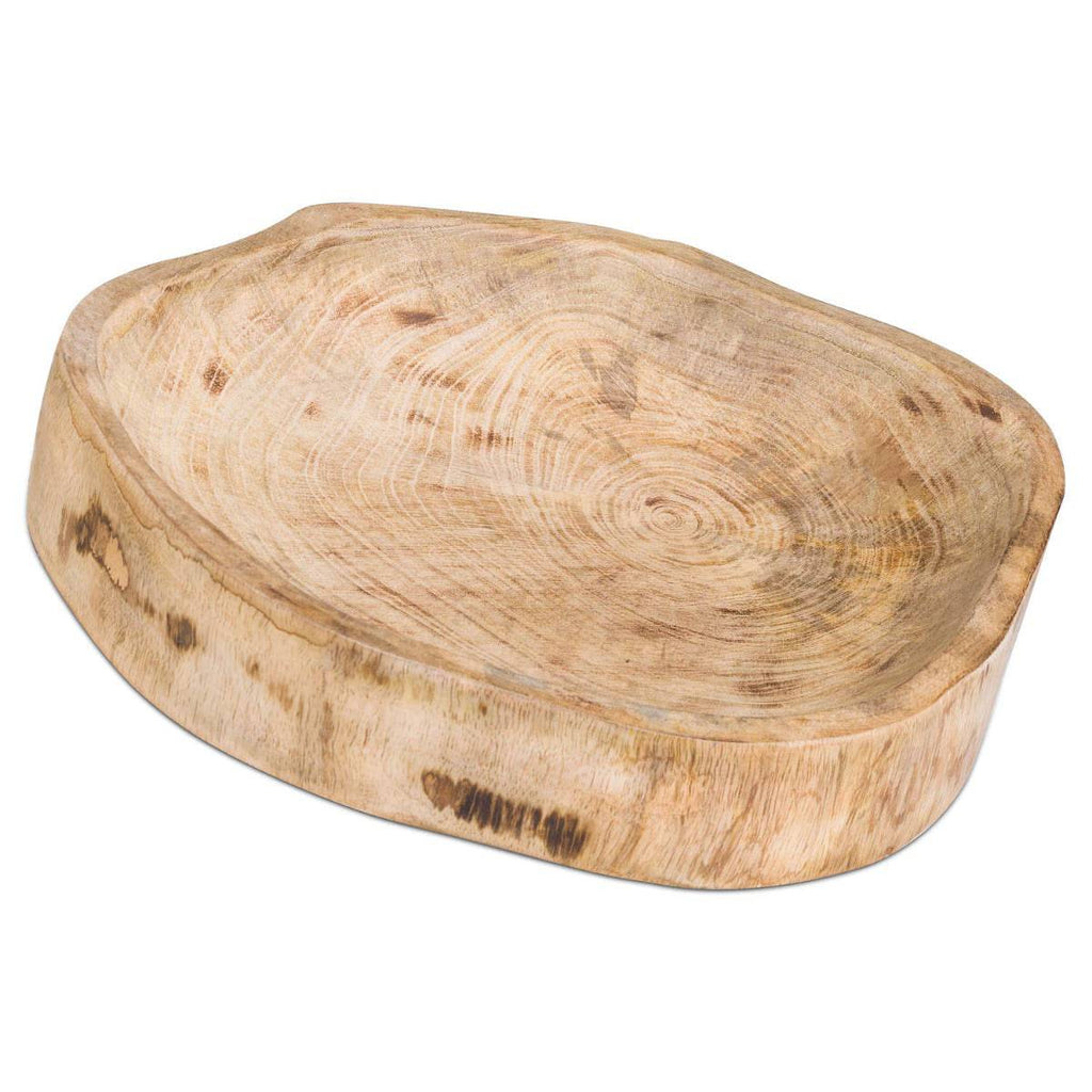 Hand Crafted Mango Wood Bowl - Price Crash Furniture