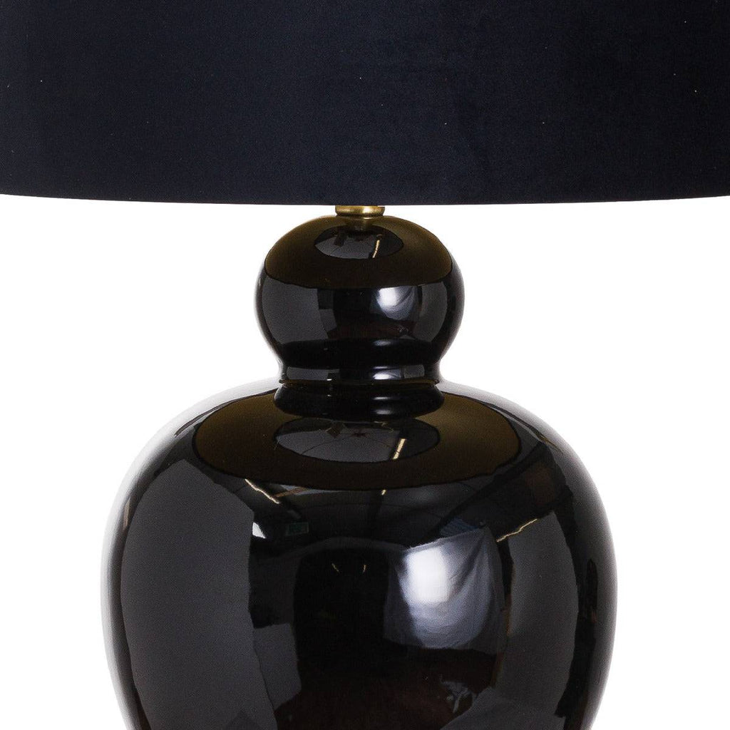 Kalvin Black Table Lamp - Price Crash Furniture