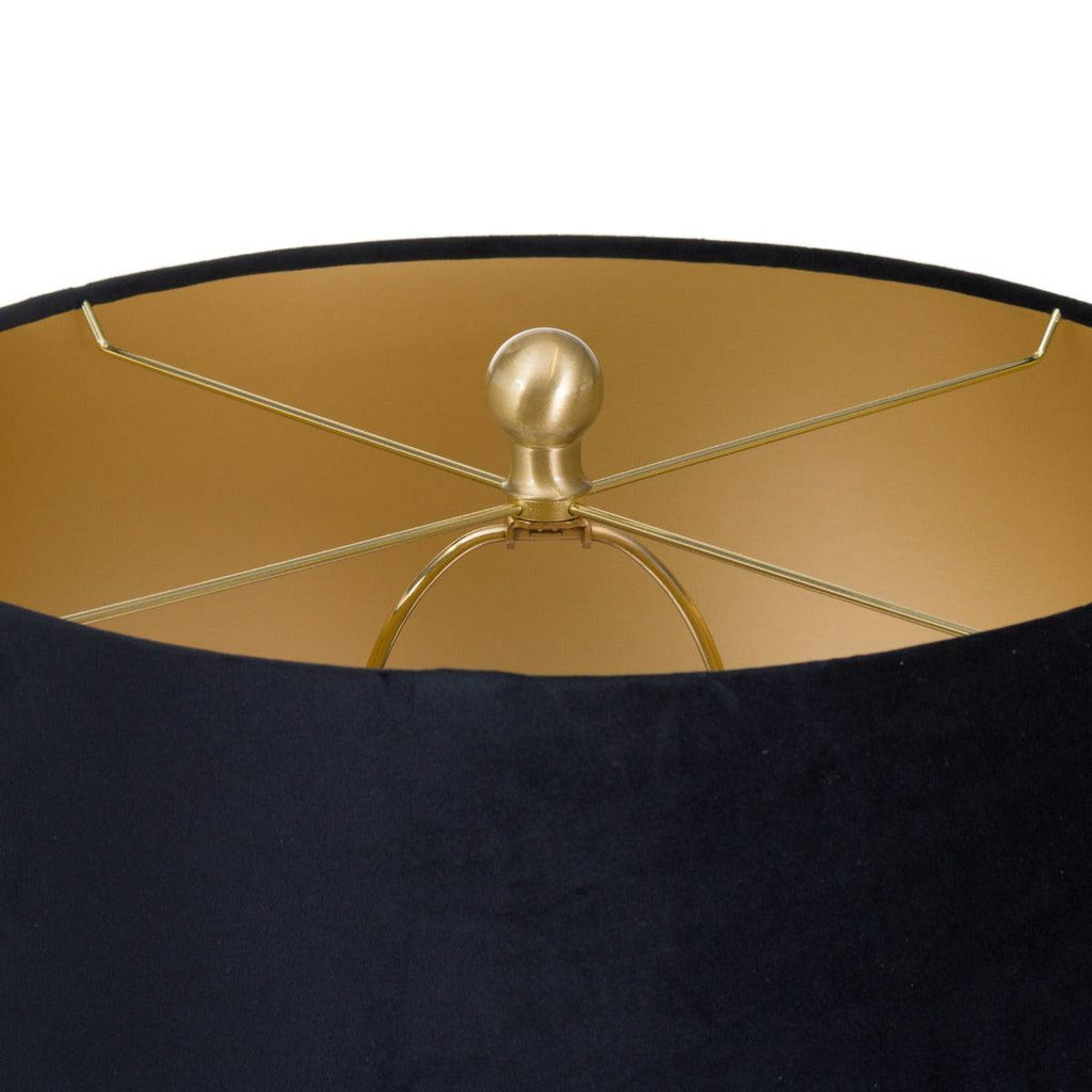 Kalvin Black Table Lamp - Price Crash Furniture