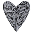 Large Grey Willow Branch Heart - Price Crash Furniture