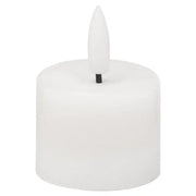 Luxe Collection Natural Glow set of 2 White LED Tealights - Price Crash Furniture