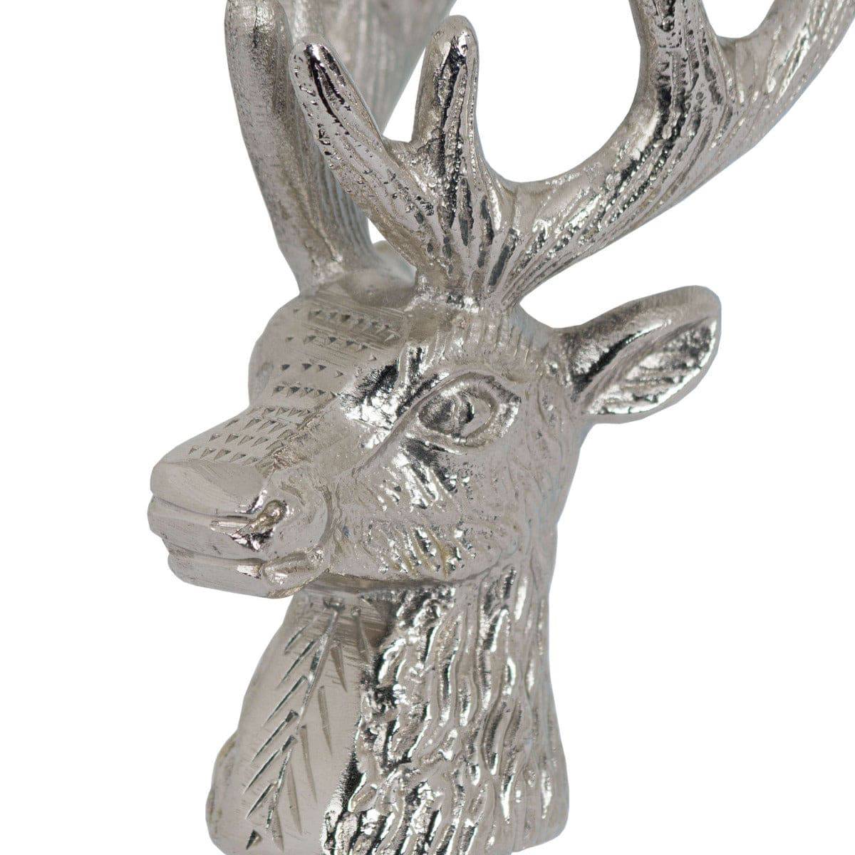 Nickel Stag Head Bottle Opener - Price Crash Furniture