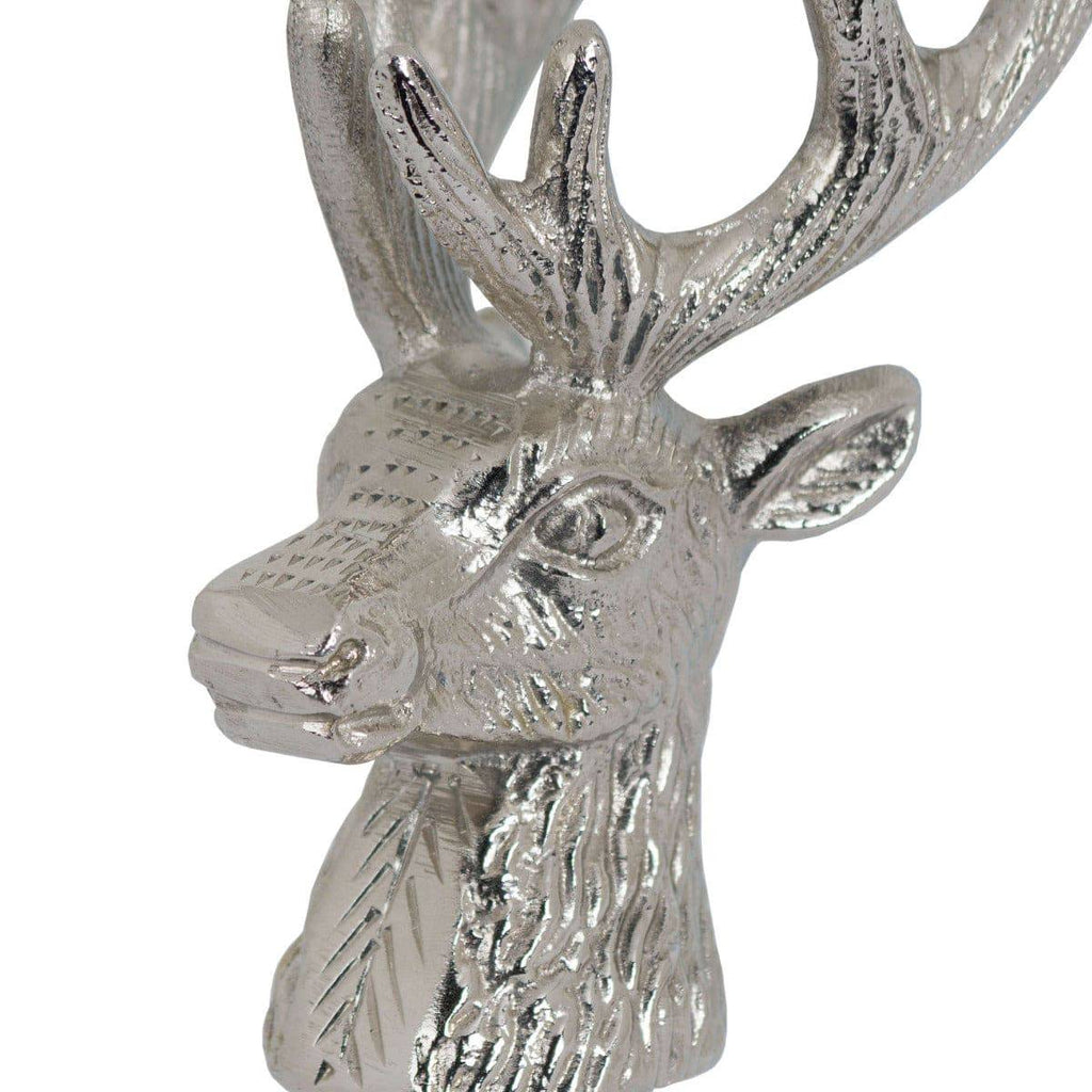 Nickel Stag Head Bottle Opener - Price Crash Furniture