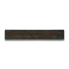 Normal Family Grey Wash Wooden Message Plaque - Price Crash Furniture