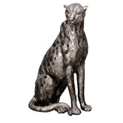 Silver Cheetah Figurine - Price Crash Furniture