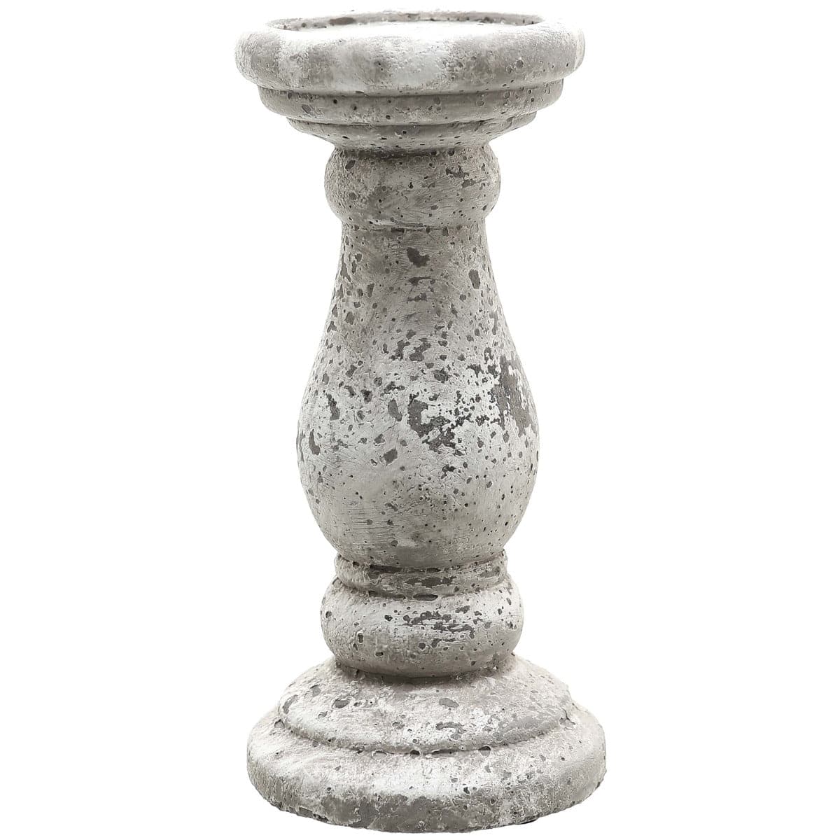 Small Stone Ceramic Candle Holder - Price Crash Furniture