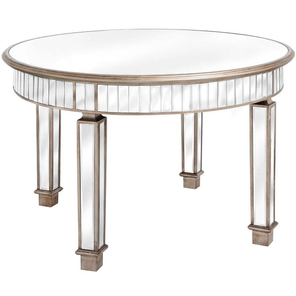The Belfry Collection Grand Mirrored Dining Table - Price Crash Furniture