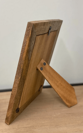 Wood 5x7" Photo Frame With Hearts - Price Crash Furniture