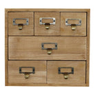 6 Drawer Storage Unit, Trinket Drawers - Price Crash Furniture