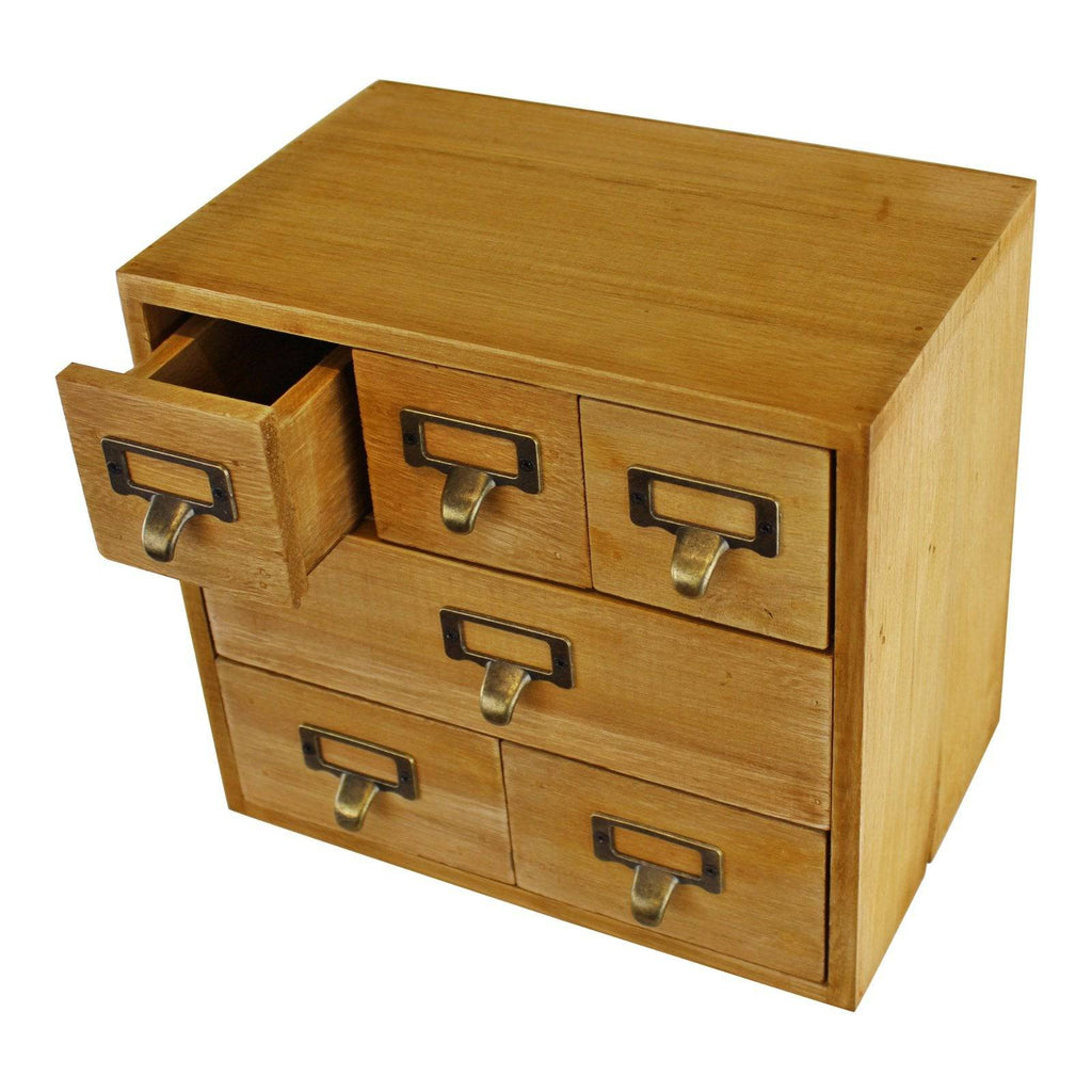 6 Drawer Storage Unit, Trinket Drawers - Price Crash Furniture
