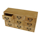 9 Drawer Triple Level Small Storage Unit, Trinket Drawers - Price Crash Furniture