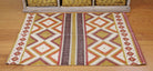 90x60cm Moroccan Inspired Kasbah Rug in Warm Tones - Price Crash Furniture