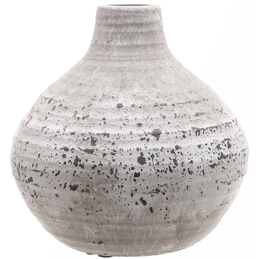 Amphora Stone Ceramic Vase - Price Crash Furniture