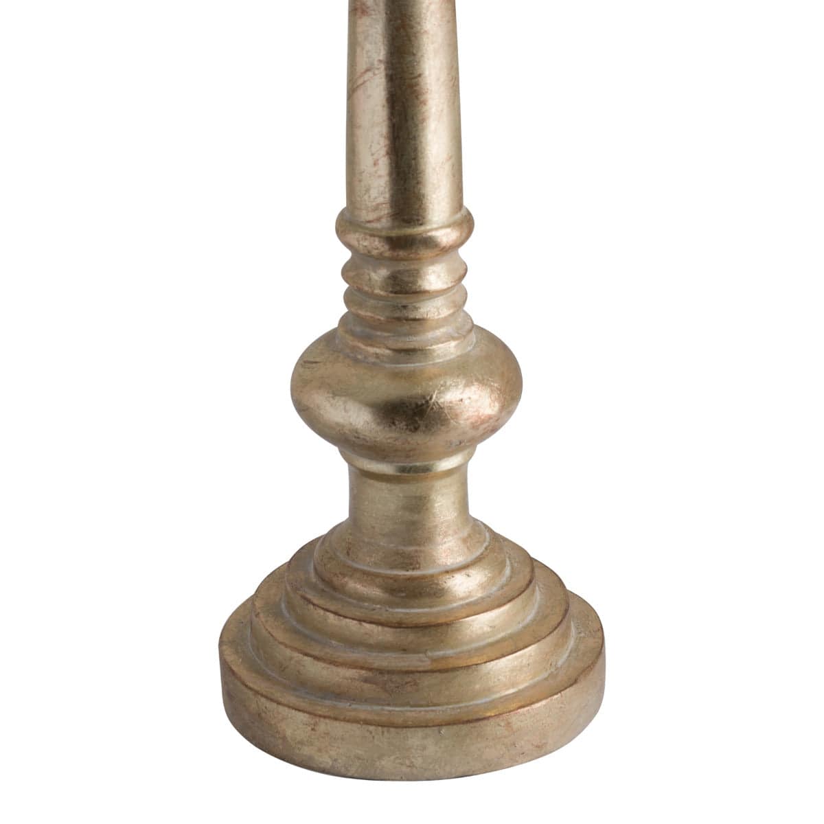 Antique Brass Effect Candle Holder - Price Crash Furniture