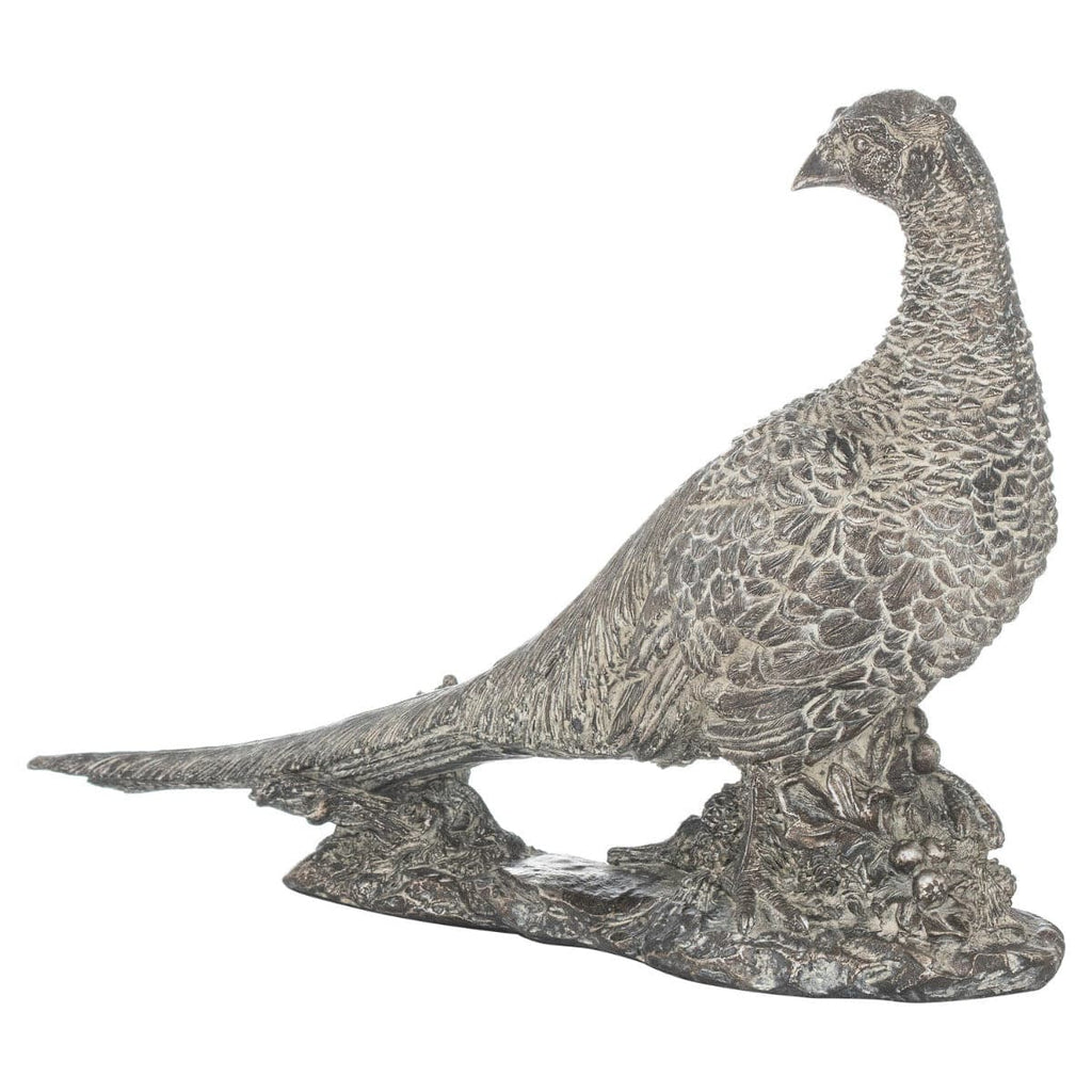 Antique Bronze Cock Pheasant Ornament - Price Crash Furniture