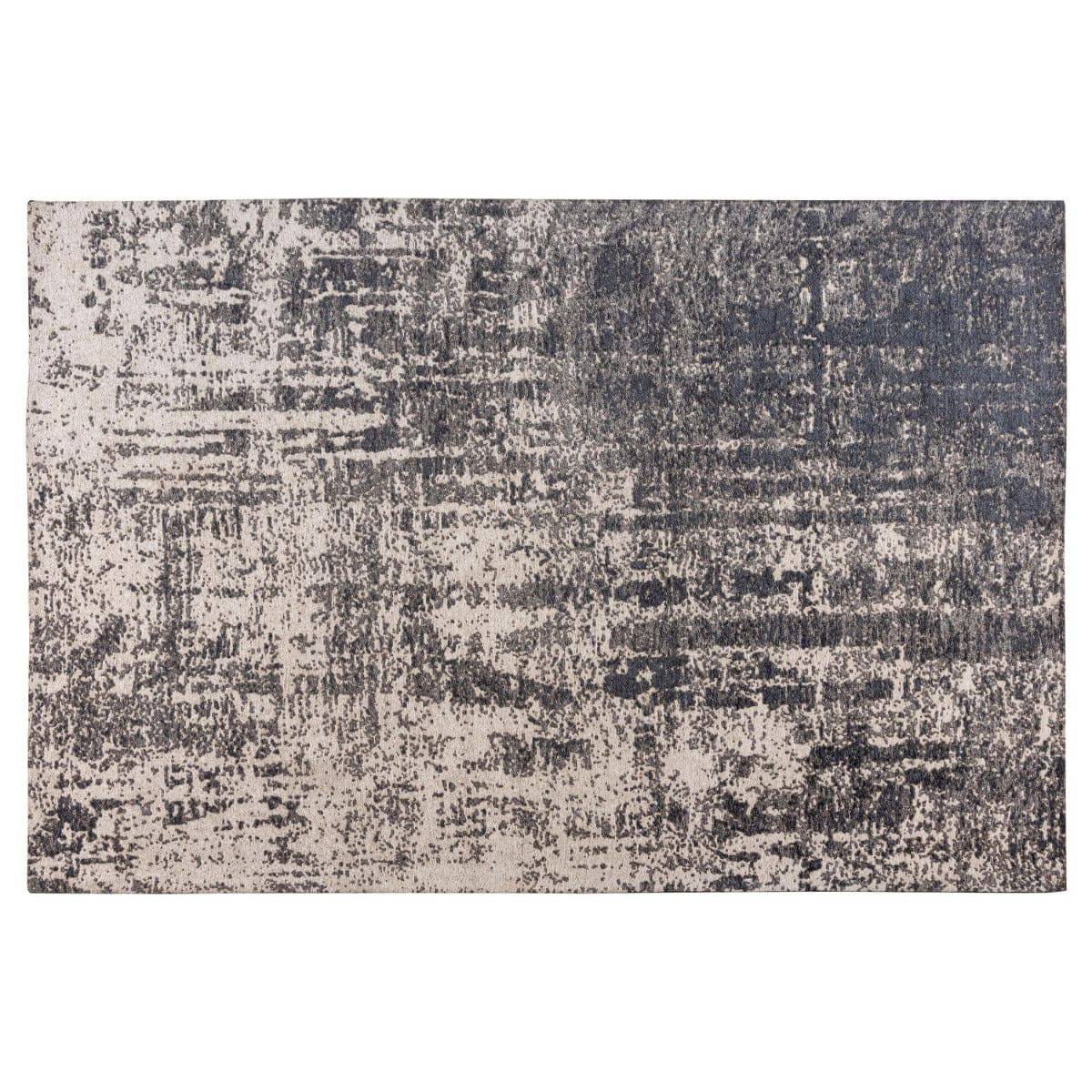 Aria Large Abstract Grey Rug - Price Crash Furniture