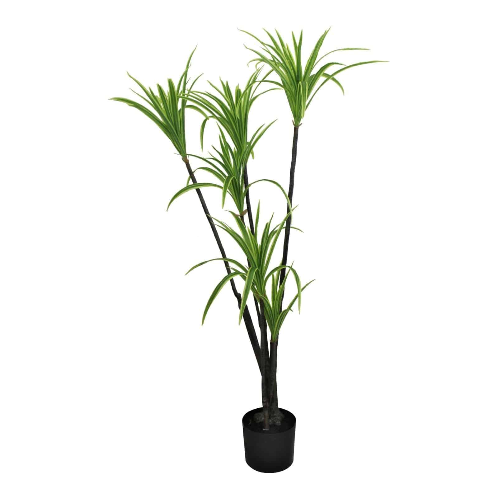 Artificial Dracaena Marginata tree, 120cm - Price Crash Furniture