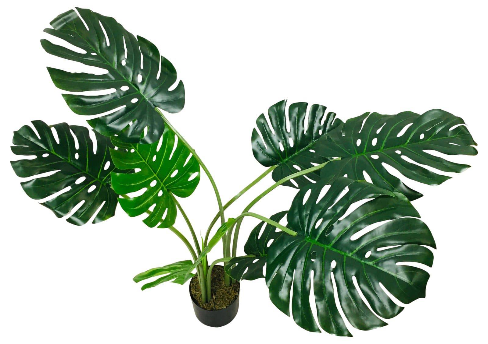 Artificial Monstera Plant 95cm, Cheese Plant - Price Crash Furniture