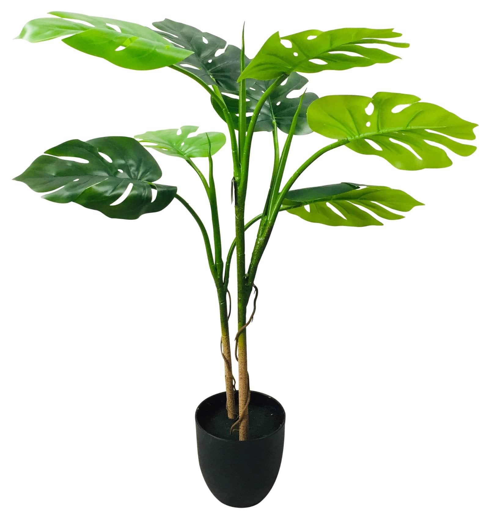 Artificial Monstera Tree 100cm, Cheese Plant - Price Crash Furniture