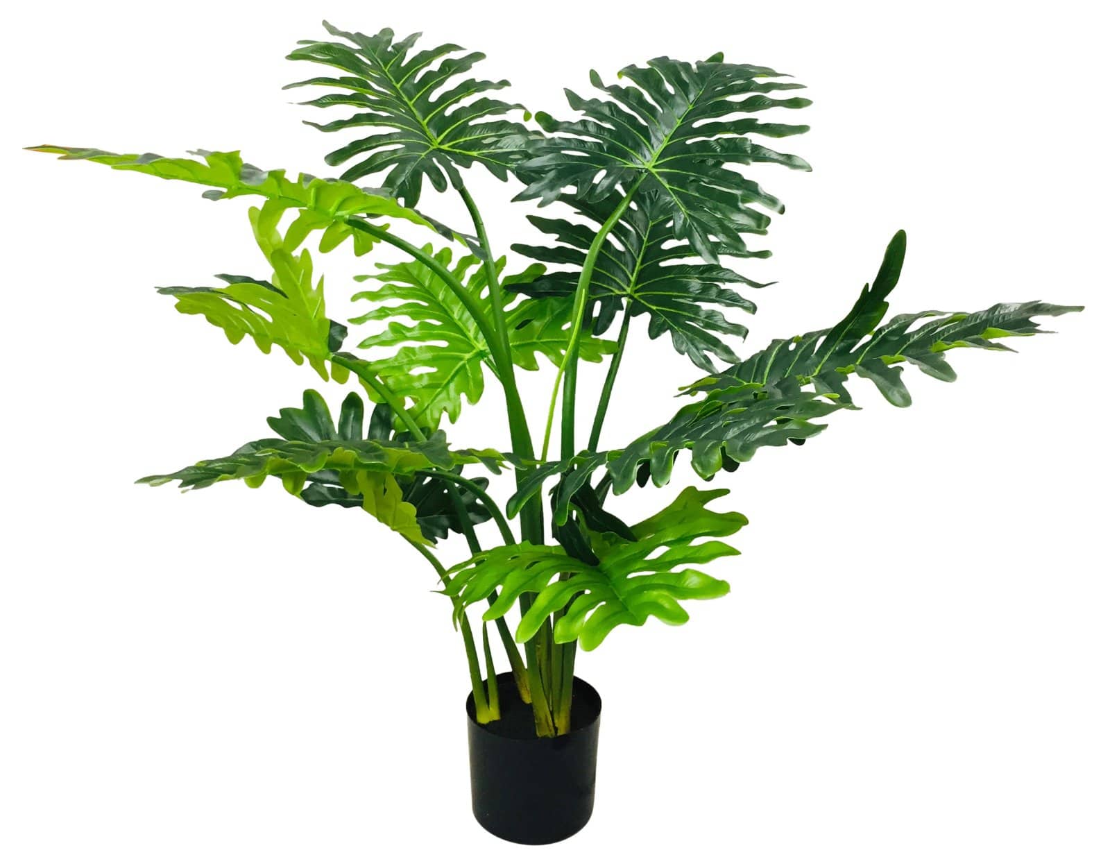 Artificial Philodendron Tree 120cm, Short Stems - Price Crash Furniture