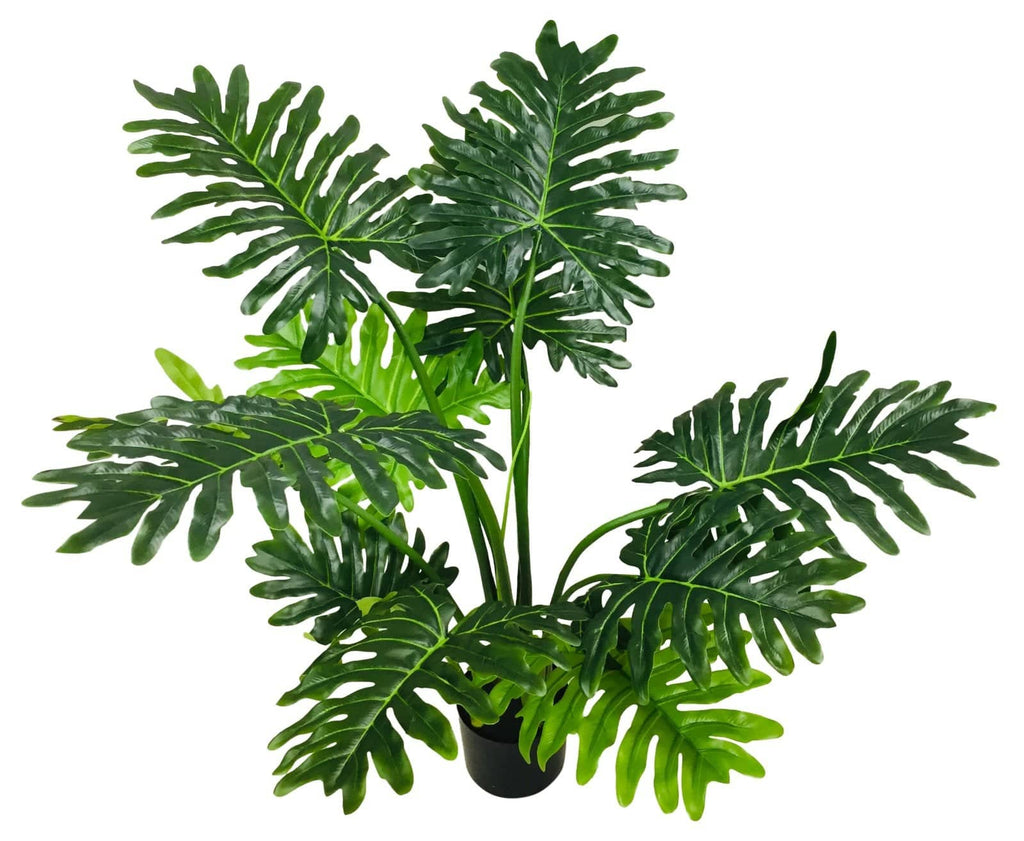 Artificial Philodendron Tree 120cm, Short Stems - Price Crash Furniture