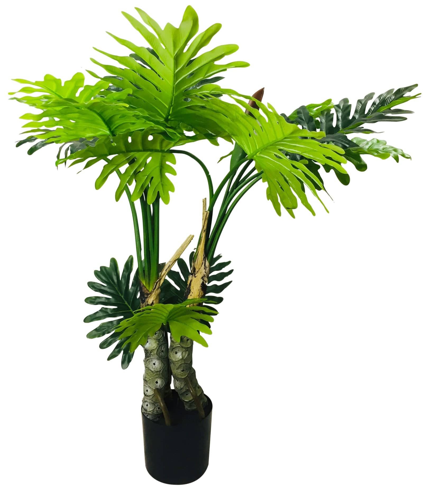 Artificial Philodendron Tree 135cm, Spot Stems - Price Crash Furniture