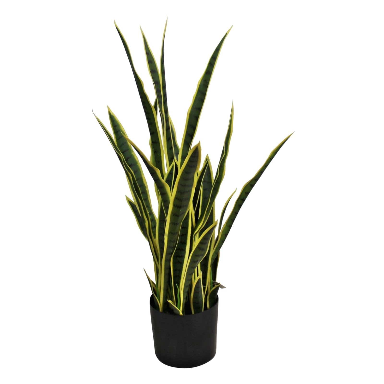 Artificial Sansweieria Plant 100cm, 32 leaves - Price Crash Furniture