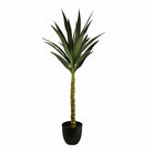 Artificial Single Trunk Yucca Tree, 100cm - Price Crash Furniture