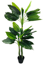 Artificial Taro Tree 150 cm with 3 Trunks - Price Crash Furniture