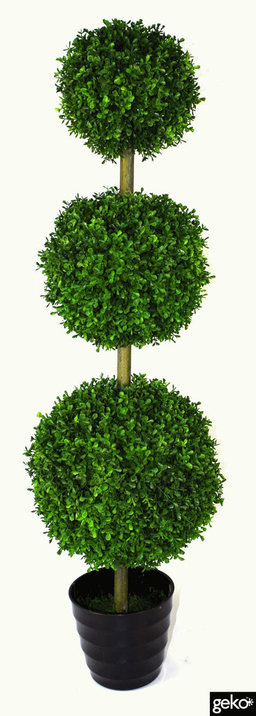Artificial X-Large 120cm Grass Topiary Tree - Price Crash Furniture