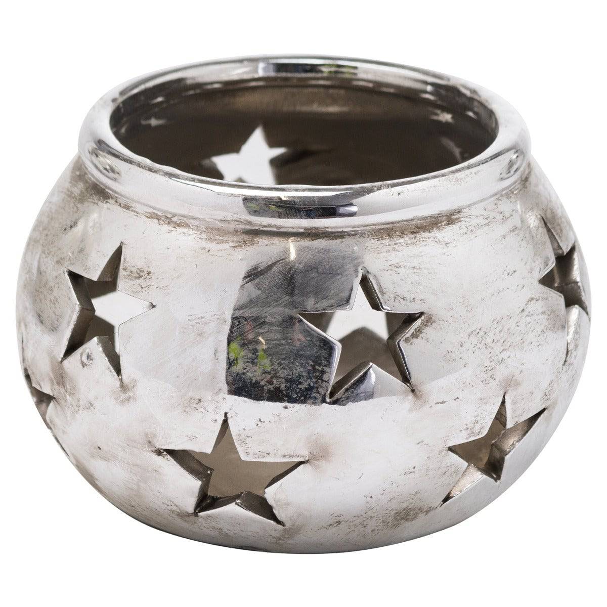 Aspen Medium Star Tea Light Lantern - Price Crash Furniture