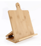 Bamboo Wood Recipe Book Holder - Price Crash Furniture