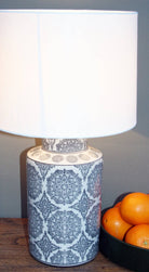 Black Mandala Lamp 50.8cm - Price Crash Furniture